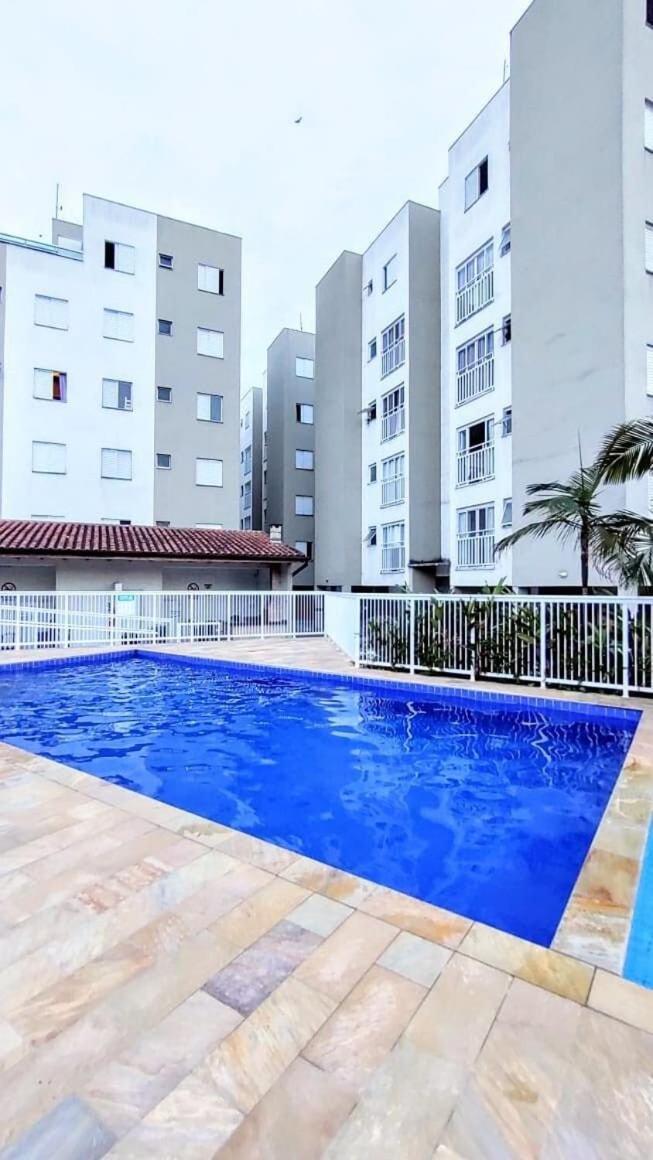 Apartamento Com Piscina Churrasqueira Em Ubatuba Apartman Kültér fotó