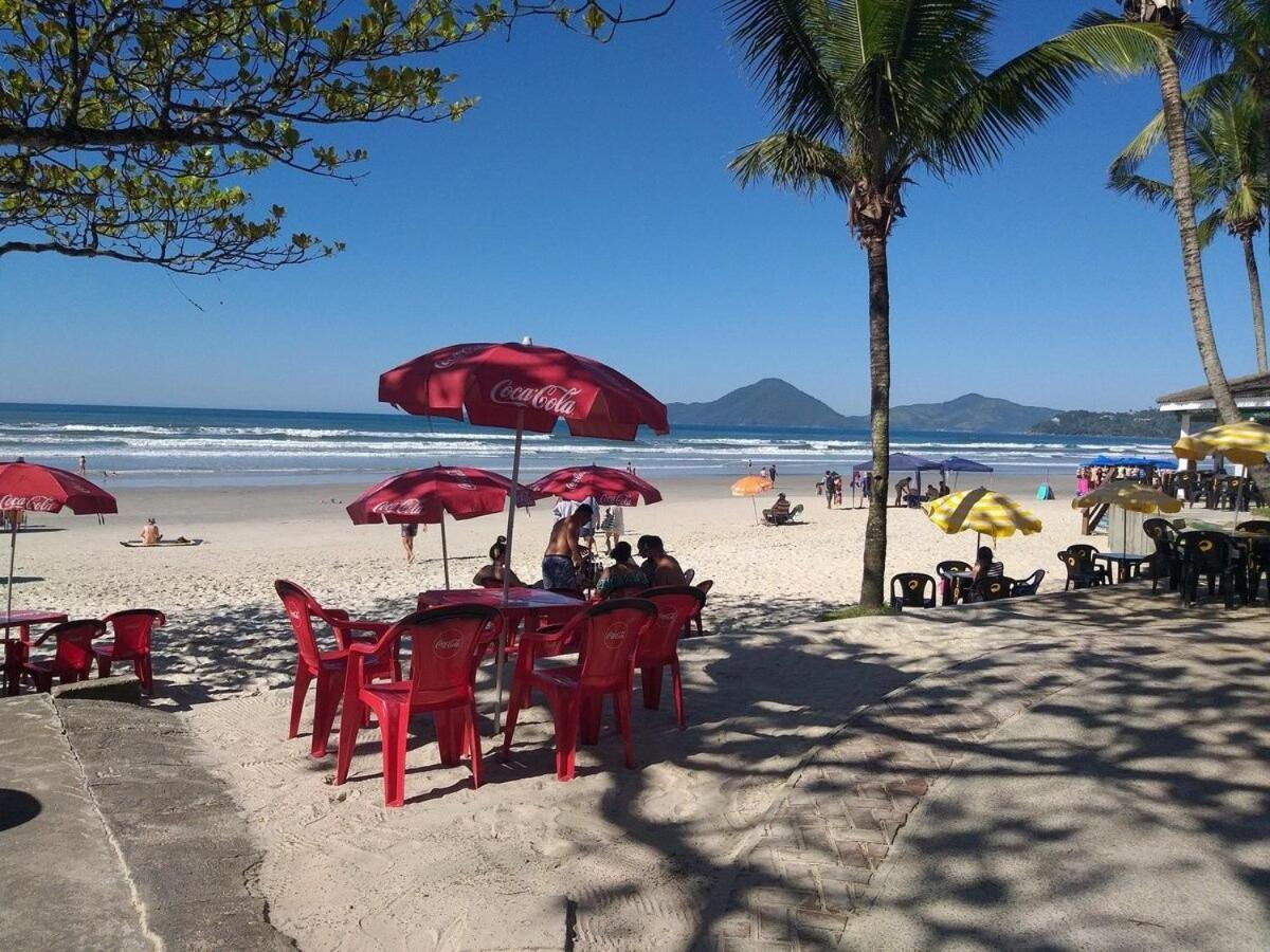 Apartamento Com Piscina Churrasqueira Em Ubatuba Apartman Kültér fotó