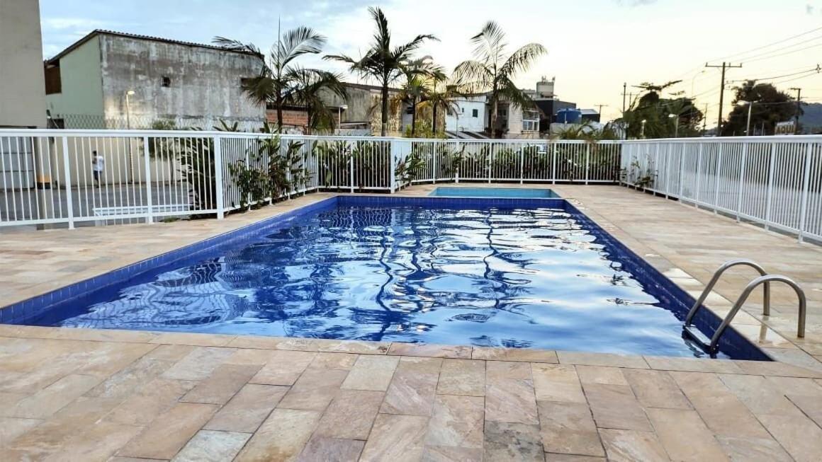 Apartamento Com Piscina Churrasqueira Em Ubatuba Apartman Kültér fotó